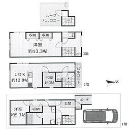 江戸川区東葛西4丁目　中古戸建