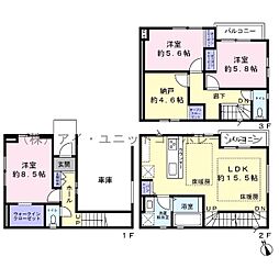 市川市南八幡1丁目　新築戸建