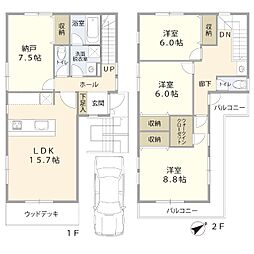 船橋市飯山満2丁目　中古戸建