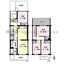 今川団地38号棟 5号室