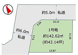 松戸市高塚新田　土地