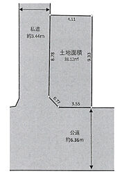 江戸川区松江1丁目　土地