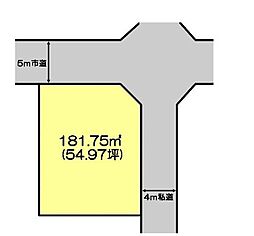 船橋市飯山満町3丁目　土地