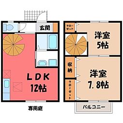 栃木市大平町西野田の一戸建て