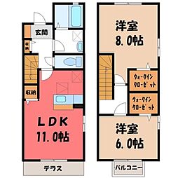 真岡市荒町4丁目の一戸建て