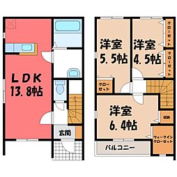 小山市西城南5丁目の一戸建て
