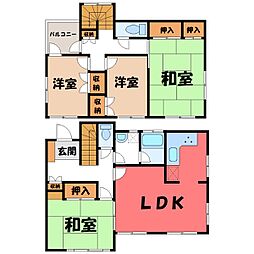 宇都宮市西川田本町3丁目の一戸建て