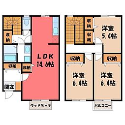 宇都宮市ゆいの杜4丁目の一戸建て