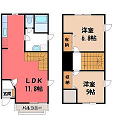 宇都宮市御幸町の一戸建て