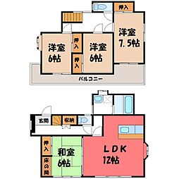 塩谷郡高根沢町光陽台2丁目の一戸建て