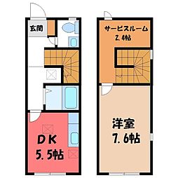 宇都宮市ゆいの杜8丁目の一戸建て