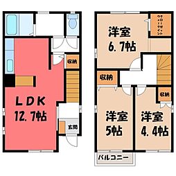 小山市城北6丁目の一戸建て