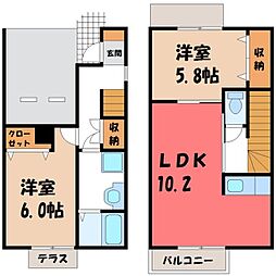 鹿沼市玉田町の一戸建て