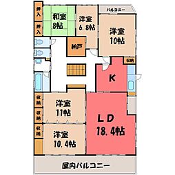 宇都宮市清原台6丁目の一戸建て