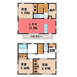 宇都宮市錦1丁目の一戸建て