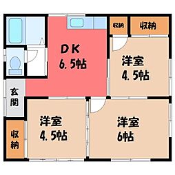 真岡市荒町3丁目の一戸建て