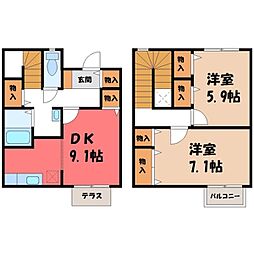 宇都宮市江曽島町の一戸建て