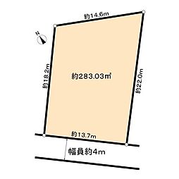 東大阪市西上小阪土地