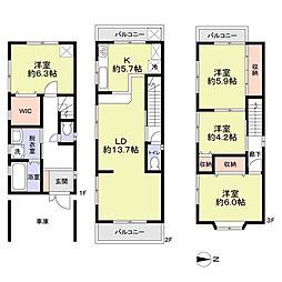 大阪市東淀川区下新庄1丁目　戸建