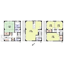 大阪市港区三先1丁目　中古戸建