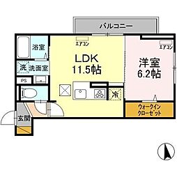 D-room弁天3丁目　C