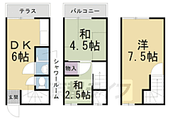 壬生高樋町貸家 南側