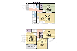 御陵峰ケ堂町貸家 -