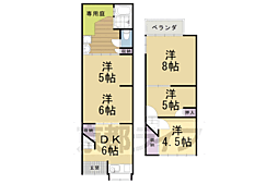 太秦安井辰巳町南貸家 -