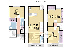 上桂御正町貸家 --