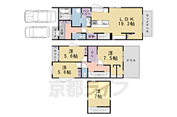川島有栖川町貸家 2号