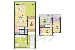 大山崎町脇山貸家 -