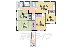 菟道貸家 1号室