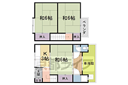 太秦門田町貸家 2号室