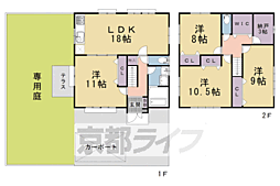花園八ツ口町貸家 A