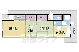 北嵯峨北ノ段貸家 3号