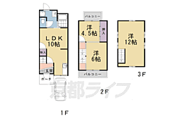 納所中河原町貸家 1