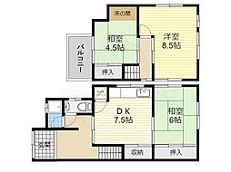 京都市山科区四ノ宮岩久保町の一戸建て