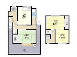 京都市山科区四ノ宮岩久保町の一戸建て