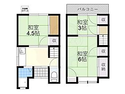 京都市山科区小野御所ノ内町の一戸建て