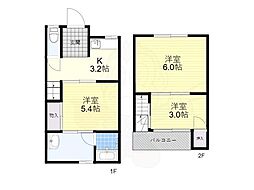 京都市山科区川田菱尾田の一戸建て