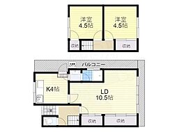 京都市山科区東野中井ノ上町の一戸建て