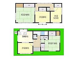京都市山科区御陵荒巻町の一戸建て