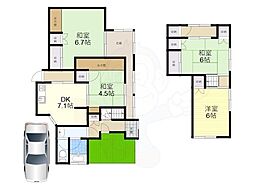 京都市山科区北花山西ノ野町の一戸建て