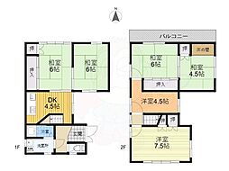 大津市田辺町の一戸建て