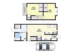 大津市本宮２丁目の一戸建て