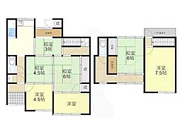 京都市山科区御陵天徳町の一戸建て