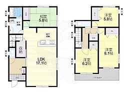 大津市雄琴５丁目の一戸建て