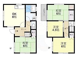 大津市野郷原２丁目の一戸建て