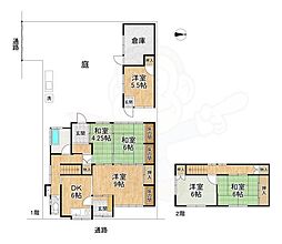 京都市山科区川田前畑町の一戸建て