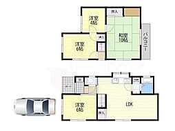 宇治市木幡御蔵山の一戸建て